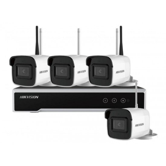 Kit Supraveghere video wireless IP 4MP Hikvision NK44W0H-1T(WD)